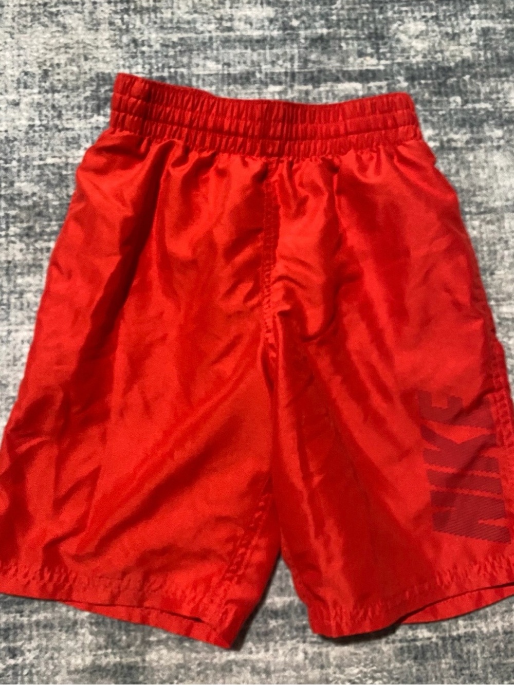 Nike Kids Red swim trunks size small